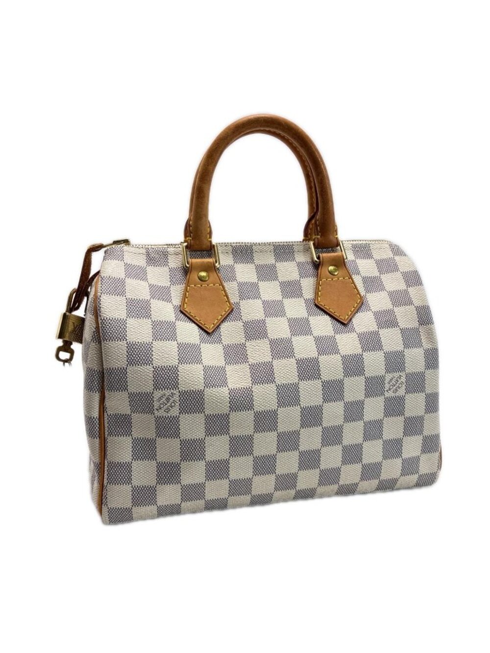 Louis Vuitton Damier Azur Speedy 25 Mini Boston Bag